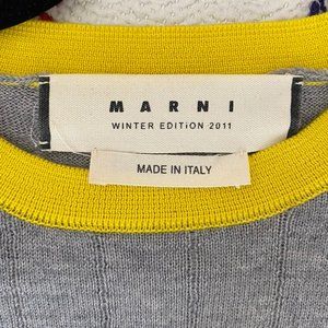 MARNI Ribbed Raglan T-Shirt Sweater